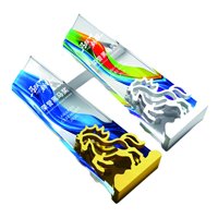 Trophée équestre en verre transparent écologique pour événements équestres, souvenirs d'entreprise et récompenses avec coffret cadeau