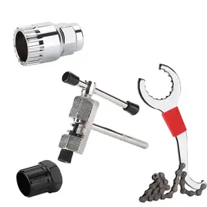 Kit de réparation de vélo multi-outils portable ensembles d'outils de vélo combinés pour le stockage de vélo essentiel pour l'entretien du vélo