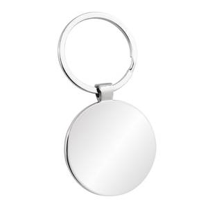 Llavero Redondo con Logotipo Grabado con Láser, Impresión UV, Acero Inoxidable, Cuero, Acrílico, Madera, Mosquetón - Product Image 2