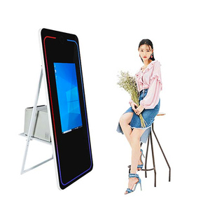 Cabine photo intelligente avec éclairage LED pour miroir photo avec logiciel pour partie 13,3 pouces Magic Mirror Photo Booth - Product Image 3