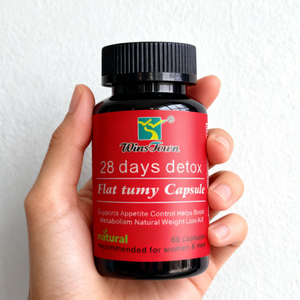 Cápsulas Detox de 28 Días para un Vientre Plano, Limpieza Natural del Cuerpo, Salud Digestiva, Impulso del Metabolismo, Suplementos de Apoyo Abdominal - Product Image 1