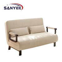Sofá Cama Plegable Multifuncional con Estructura Metálica Moderna de Fábrica, Silla Suave para el Hogar, Dormitorio, Hotel, Oficina, Comedor
