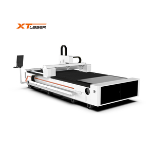 Hochgeschwindigkeits-Hochleistungs-1, 5 kw-6kwRaycus-Schneide maschine Offene Faserlaser-Schneide maschine - Product Image 1