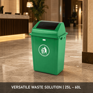 Poubelle extérieure compacte murale portable anti-odeur écologique en plastique HDPE à capteur pour tri sélectif – Vente en gros - Product Image 1