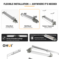 Lampu Linear LED Anti Ledakan ATEX IECEx IP68 |   Lampu Industri Area Berbahaya Ex Eb Mb IIC T6 Gb Zona 1 2 21 22 OEM ODM