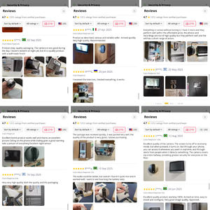 Videoportero Inteligente Tuya para el Hogar, Mirilla Digital de 3MP, Audio Bidireccional, Timbre, <span class=keywords><strong>WIFI</strong></span>, Cámara Inalámbrica para Puerta - Product Image 6