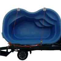 Mini piscine en fibre de verre Frp Grp