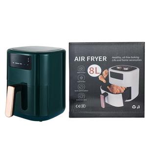 قلاية هوائية من الفولاذ المقاوم للصدأ للاستخدام المنزلي بسعة 5-6 لتر، فرن متعدد الوظائف مع تحكم باللمس - Product Image 6