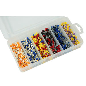 Elektrik kıvrım yalıtımlı dişi kablo <span class=keywords><strong>Terminal</strong></span> pabuç pirinç kablo uç terminalleri - Product Image 1