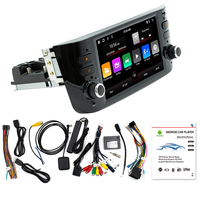 Autoradio Android BQCC 1Din 6,2 pouces Quad Octa Core avec écran IPS, WIFI, GPS, RDS, CarPlay pour Fiat Punto EVO Linea 2010-2016