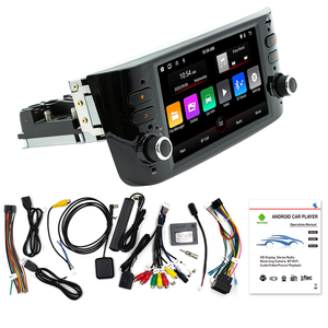 BQCC 2Din 7 "Quad Octa Core Android 13 coche estéreo IPS pantalla <span class=keywords><strong>WIFI</strong></span> GPS RDS CarPlay para Fiat Linea 2016 Bluetooth REPRODUCTOR DE DVD - Product Image 6