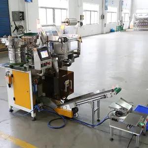 Automatic Vertical Hardware Packing and Sealing Machine for Spring Washer with Vibrating Feeder and Check Weight