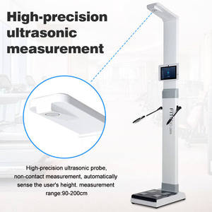 Pèse-<span class=keywords><strong>personne</strong></span> et toise domestiques pour la mesure du poids et de la taille humaine - Product Image 2
