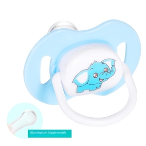 Vente en gros de sucette pour bébé sucette en <span class=keywords><strong>silicone</strong></span> dessin animé pour dormir sucette confort néonatale pour bébé avec housse - Product Image 2