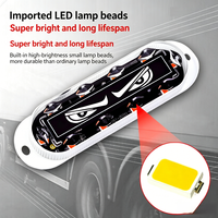 Feu de position latéral LED filaire super lumineux pour la sécurité des camions et remorques, balise de signalisation pour chariots élévateurs, feu d'avertissement de circulation