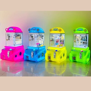 Hot Selling Small <b>Claw</b> <b>Machine</b> Coin-Operated <b>Arcade</b> Games Crane Rabbit Plush Toy Amusement for Kids with Mini Dolls - Product Image 5