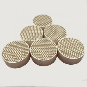 Điều hòa không khí trao đổi nhiệt cordierite khối xúc tác chuyển đổi tổ ong gốm chất xúc tác tàu sân bay - Product Image 5