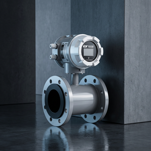 Geïntegreerde variabele oppervlakte waterstroommeter DN20-600 2 <span class=keywords><strong>inch</strong></span> roestvrij staal LCD 4-20mA RS485 digitale vloeistofwaterstroommeter - Product Image 1