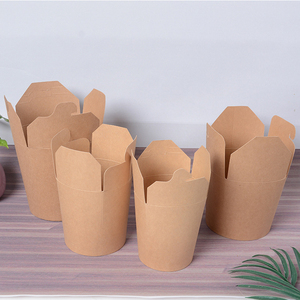 Nhà Máy Trực Tiếp Giá 8Oz 16Oz 26Oz 32Oz Bao Bì Thực Phẩm Hộp Giấy Tùy Chỉnh Mì Takeaway Hộp - Product Image 5