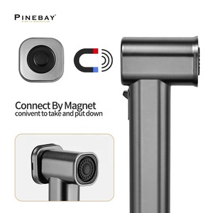 PINEBAY, хорошее качество, регулируемое давление воды, биде, туалет, душ, ванная комната с легким управлением, женский ручной набор распылителя для биде - Product Image 4