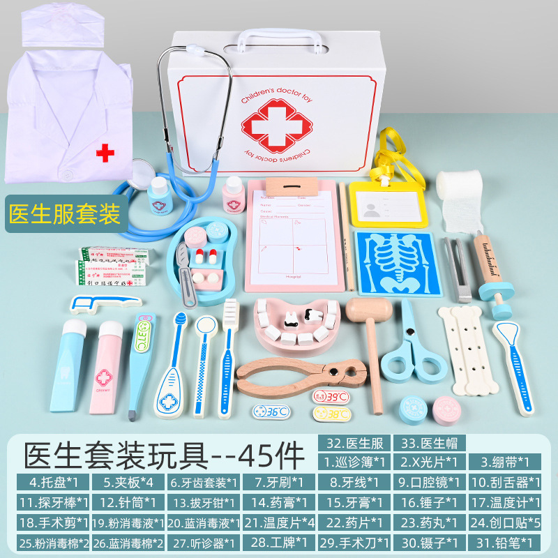 Medical kit doctor's clothing