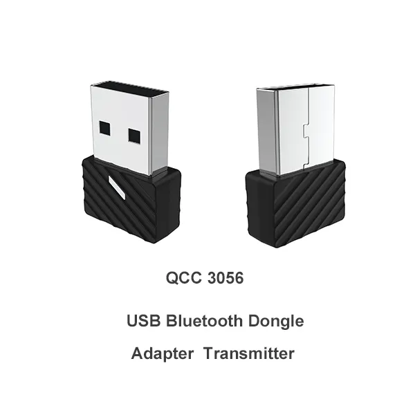 QCC USB Bluetooth Adapter Dongle for TV Switch PS4, PC, aptX Low Latency Wireless Bluetooth Audio Transmitter