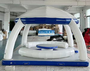 Bar Flotante Inflable de Alta Calidad con Tecnología Drop Stitch, Isla Flotante para Piscina, Carpa de Bar para Playa en Venta - Product Image 3