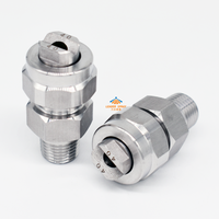 Jet plat TP amovible 4040/9540/8040/6540/5040/2540/1540 Ventilateur plat combiné en acier inoxydable TEEJET Buse de pulvérisation industrielle