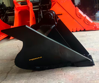 Bucket Trapesium RSBM untuk Excavator CAT 315 15 Ton, Bucket Pembersih Parit Bentuk V untuk Penggalian dan Perataan