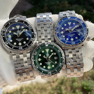 นาฬิกาดำน้ำ Steeldive SD1975 ขนาดใหญ่ สแตนเลสสตีล รุ่น <span class=keywords><strong>Tuna</strong></span> Can กันน้ำลึก 300 เมตร ระบบไขลานอัตโนมัติ NH35 สำหรับผู้ชาย - Product Image 5
