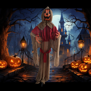 Halloween Squelette Suspendu Fantôme Costume Horreur Fête Décorations Maison Hantée Effrayant <span class=keywords><strong>Accessoires</strong></span> Spooky Festival <span class=keywords><strong>Accessoires</strong></span> - Product Image 1