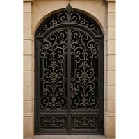 Puerta de entrada pivotante de artesanía Premium contorno fabuloso hermoso diseño arquitectónico para Villa exterior al aire libre-larga duración
