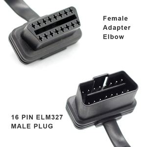 OBDII OBD2 16Pin ذكر وأنثى موصل 16 دبوس 95 ، Y الخائن OBD <span class=keywords><strong>2</strong></span> <span class=keywords><strong>M</strong></span> إلى 2F كابل تمديد الطاقة المسطحة ضئيلة لتحديد المواقع - Product Image 3