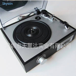 Lecteur de cassettes, tourne-disque 3 vitesses, interface USB, cartouche Ruby, lecteur de vinyle rétro - Product Image 5