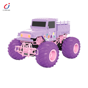 Chengji Pink Rc Car Compre ahora <span class=keywords><strong>1</strong></span>/18 Electric Drive Off-Road 2,4G Rueda grande Vehículo todoterreno Coche de control remoto púrpura - Product Image 1
