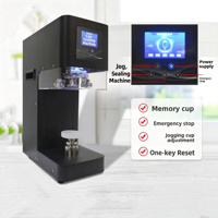 Machine de scellage automatique des boîtes en aluminium et en PET