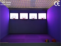 Basket-ball de précision, vente directe d'usine, basket-ball lumineux, jeu interactif