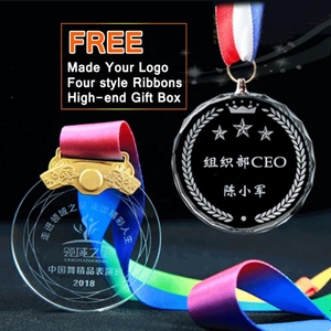 Medalla de Acrílico Deportiva Personalizada al por Mayor para Danza, Fútbol, Copa del Fabricante, Medallón de Honor y Gloria, Recuerdo de Arte Popular - Product Image 3