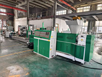 Machine de recyclage de granulés plastiques PP PE à double vis sans fin avec changement de filtre continu SJ140/130
