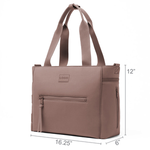 Nuova Borsa Fasciatoio Impermeabile in Neoprene 2026 con Chiusura a Cerniera Grande Capacità per Pannolini e <span class=keywords><strong>Spiaggia</strong></span> Colore Personalizzabile - Product Image 2