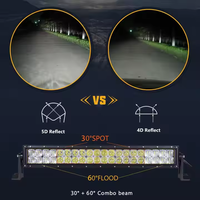 Tira de luces LED largas superventas para coches, techo de vehículos todoterreno, rejillas de parachoques delantero para camiones, 24V, 12V, luces de nueva condición