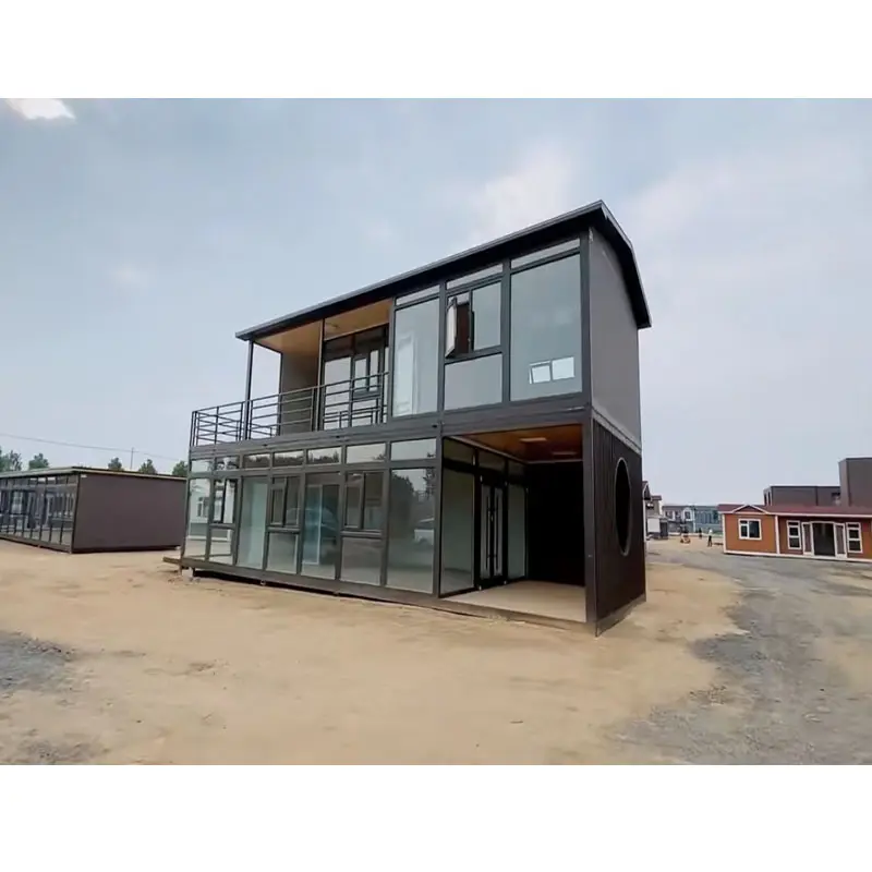 China fornecimento de canteiro de obras de construção de casas pré-fabricadas edifícios prefab casa do recipiente móvel casa