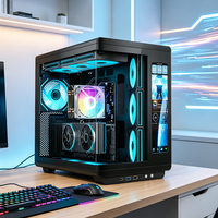 Estación de Trabajo de Alto Rendimiento RTX 5070 12GB Intel Core I7 13700F 32GB 1TB NVMe SSD, PC de Torre para Juegos y Esports