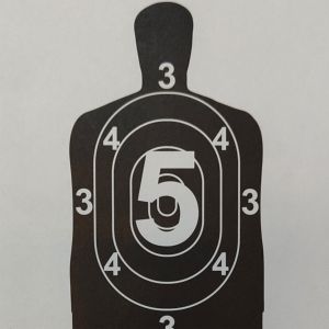 Poster mục tiêu in tùy chỉnh chất lượng cao trên giấy mờ với bề mặt nổi dành cho bắn súng thật - Product Image 3