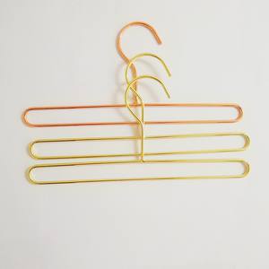 Colgador cuadrado nórdico para muebles del hogar, estante de Metal de hierro, cuadrado, enfriador, bufanda, toalla, lencería, soporte para corbata, pantalones - Product Image 6