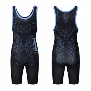 Premium Wrestling <b>Singlet</b> for Men Lightweight Sleeveless Sportswear with Moisture Wicking Fabric for Training and Performance - Product Image 1