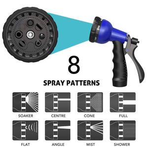 100ft מתכווננת צינור גינה להרחבה לחץ דם תרסיס מים אקדח כביסה גינה אספקה מכונית גינה - Product Image 3