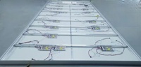 Panneau lumineux LED RGBW programmable P30, panneau LED dynamique pour boîte lumineuse publicitaire