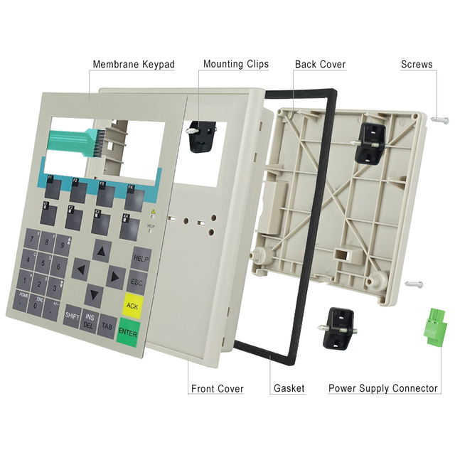 OP77B 6AG1641-0CA01-4AX1 6AG1641-0CA01-4AX0 /6AV6641-0CA01-0AX0 Hot Selling HMI Plastic Shell Cases & Membrane Keypad