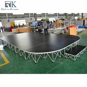 Spider Royal Choir <b>Stage</b> Catwalk <b>Stage</b> 4x4ft Quick Aluminum Wedding <b>Stage</b> Aluminum <b>Stage</b> <b>Platform</b> - Product Image 4